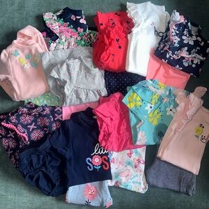 Baby girl bundle size 9 months